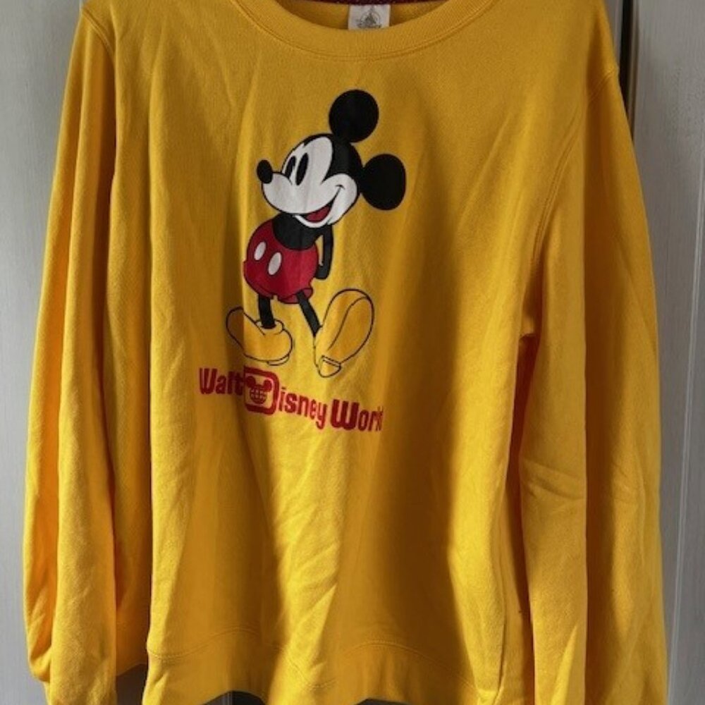 Disney crewneck sweatshirt, Mickey Mouse, Walt Disney World
